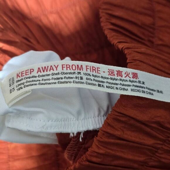 Free People Movement Way Home Shorts in Russet Orange NWT - Picture 7 of 7